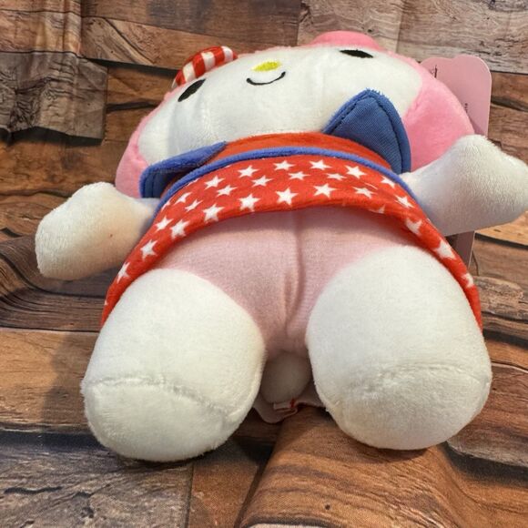 Sanrio Hello Kitty Plush My Melody Patriotic Stuffed Animal Toy July 4th USA - Picture 6 of 11